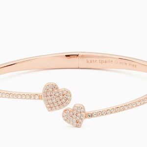 Kate Spade Rose Gold Heart Bracelet
